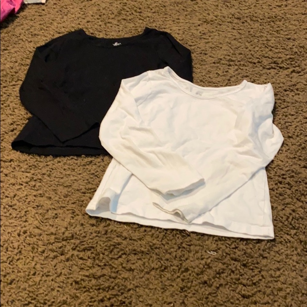Two long sleeve shirts